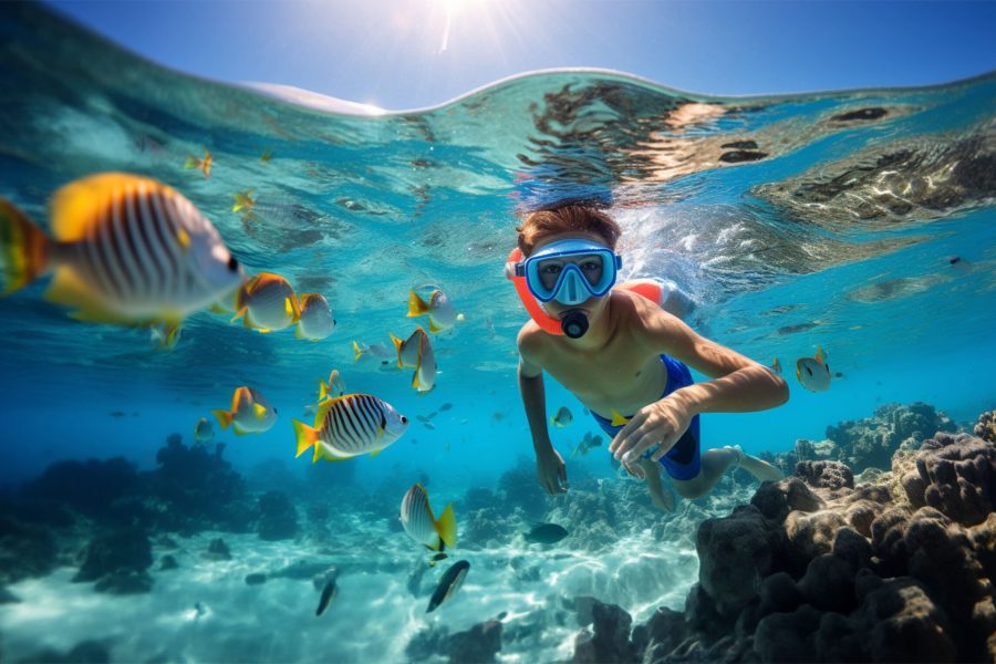 vecteezy_boy-snorkeling-in-a-transparent-ocean-watching-colorful_26364527